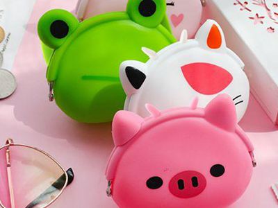 動物硅膠錢袋 動物硅膠錢袋