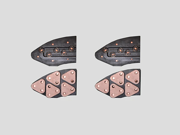 160公里集中動車組拖車轉向架用粉末冶金閘片